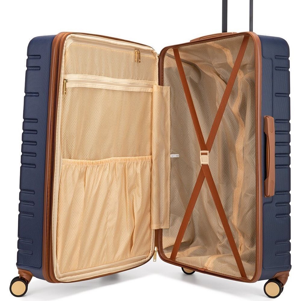 Miami CarryOn Brickell 1 Piece Expandable Retro Spinner Luggage suitcase - Picture 6 of 16